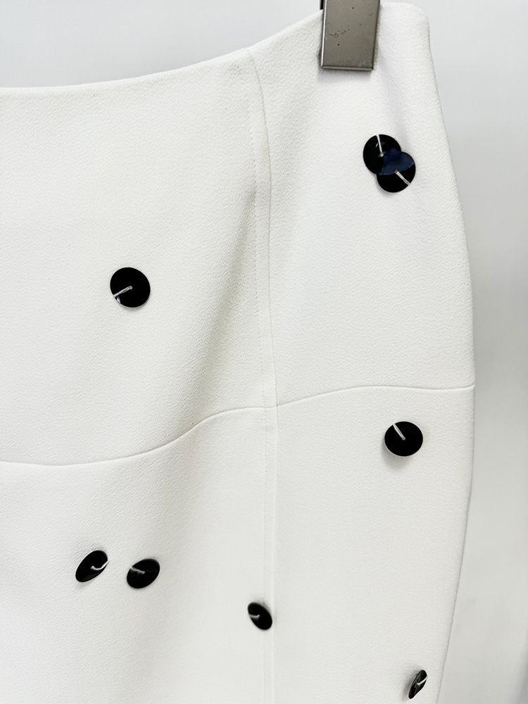 Moda Lantejoulas Contas Colorblock Terno Jaqueta Rabo de Peixe Saia Longa Terno_voghion.com