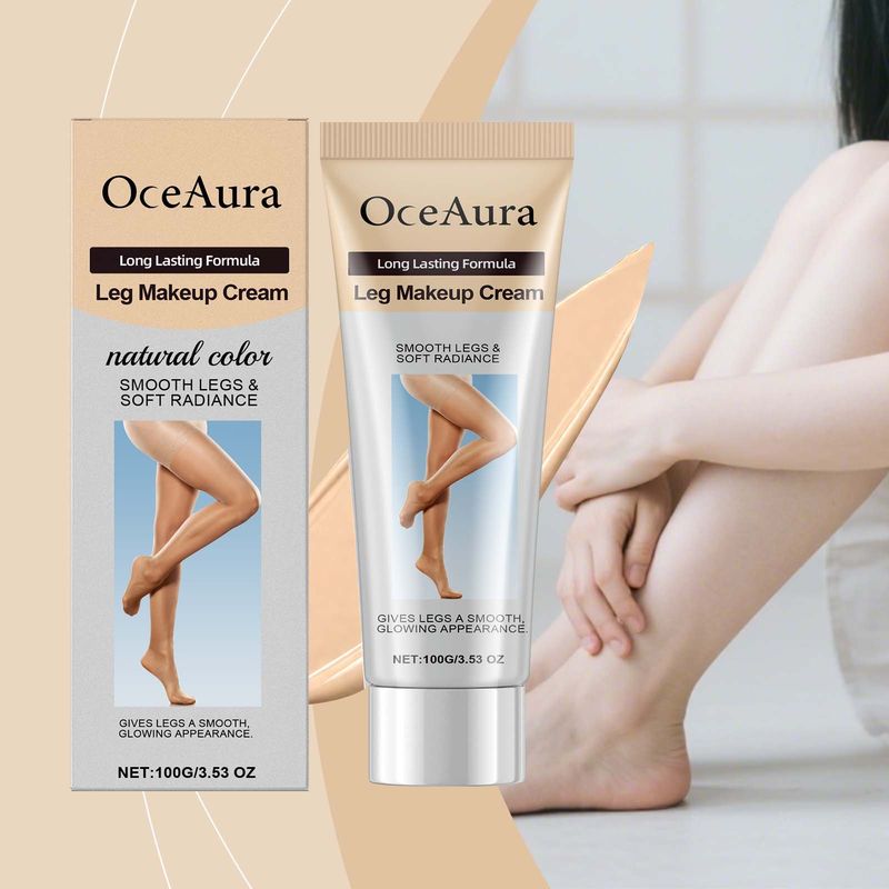 OCEAURA Color Leg Concealer Natural Fit Erfrischende, nicht klebende Foundation-Creme zur Korrektur des Hauttons_voghion.com