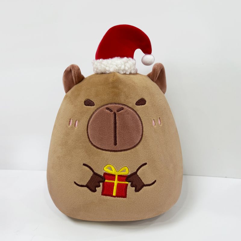 Claus Christmas Plush Santa Snowman Pillow Soft Decorative Cushion Holiday Home For_voghion.com