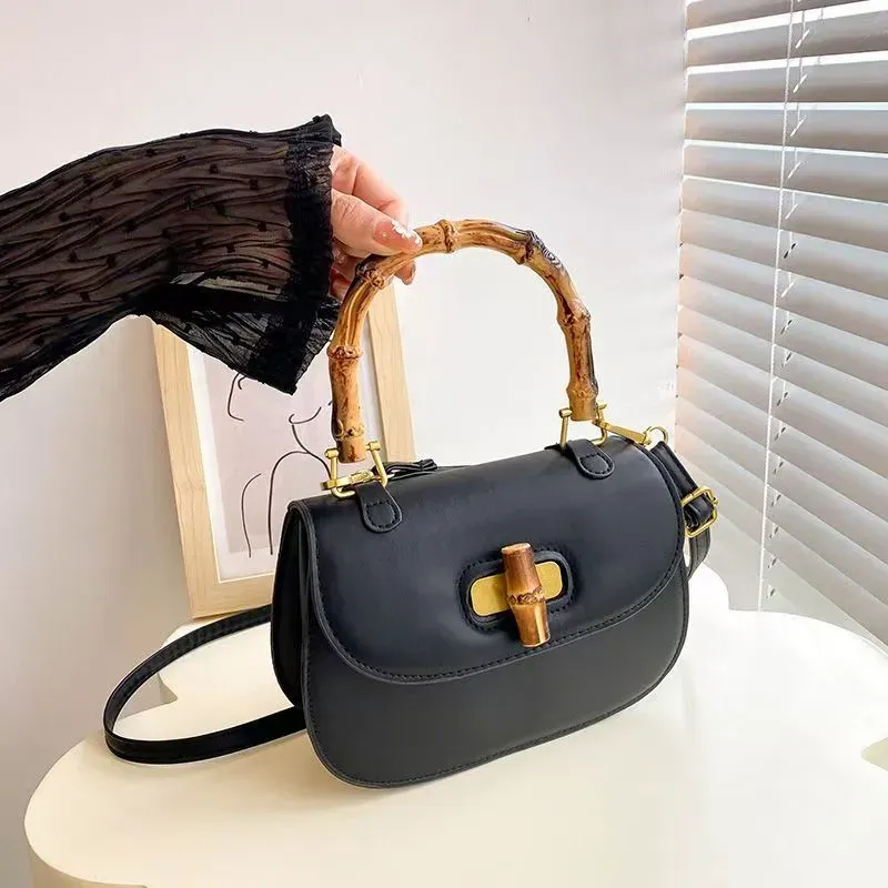 Borse a tracolla firmate, stile alla moda, da donna, mini tote, borse a mano, catene, borsa in bambù_voghion.com