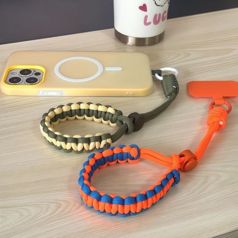Adjustable Short Wrist Strap High-end Phone Chain Clip Pad New Outdoor Water Bottle Lanyard_voghion.com