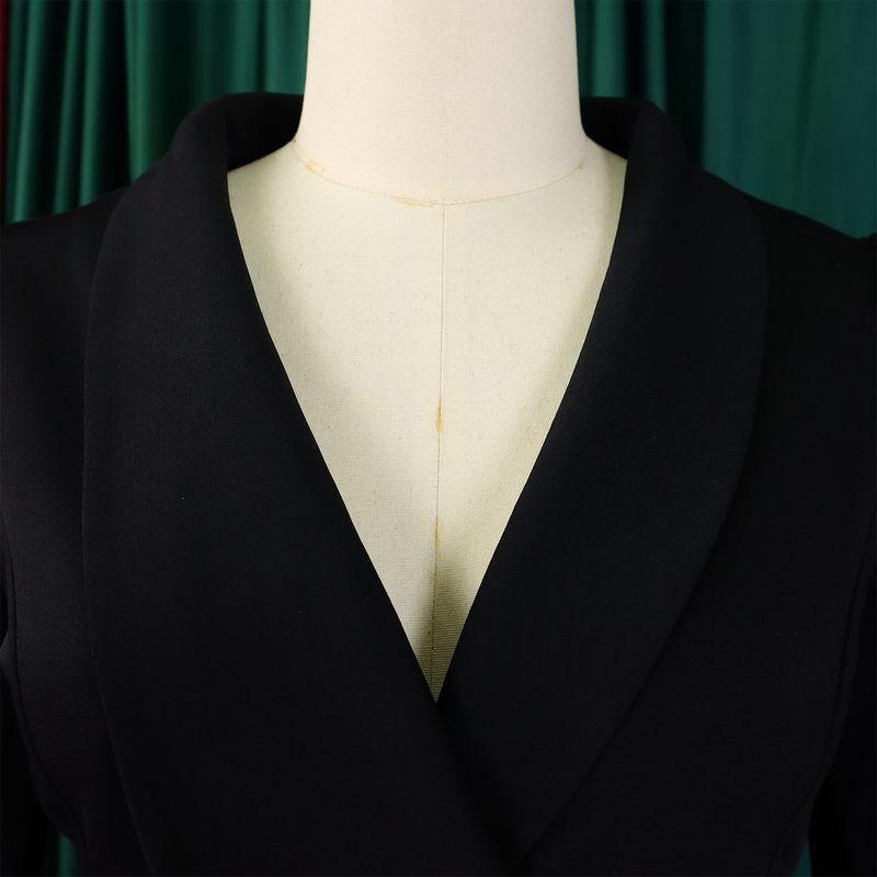 Vêtements pour femmes, nouvelle mode féminine, tempérament élégant, haut à volants à manches longues, pantalon large_voghion.com
