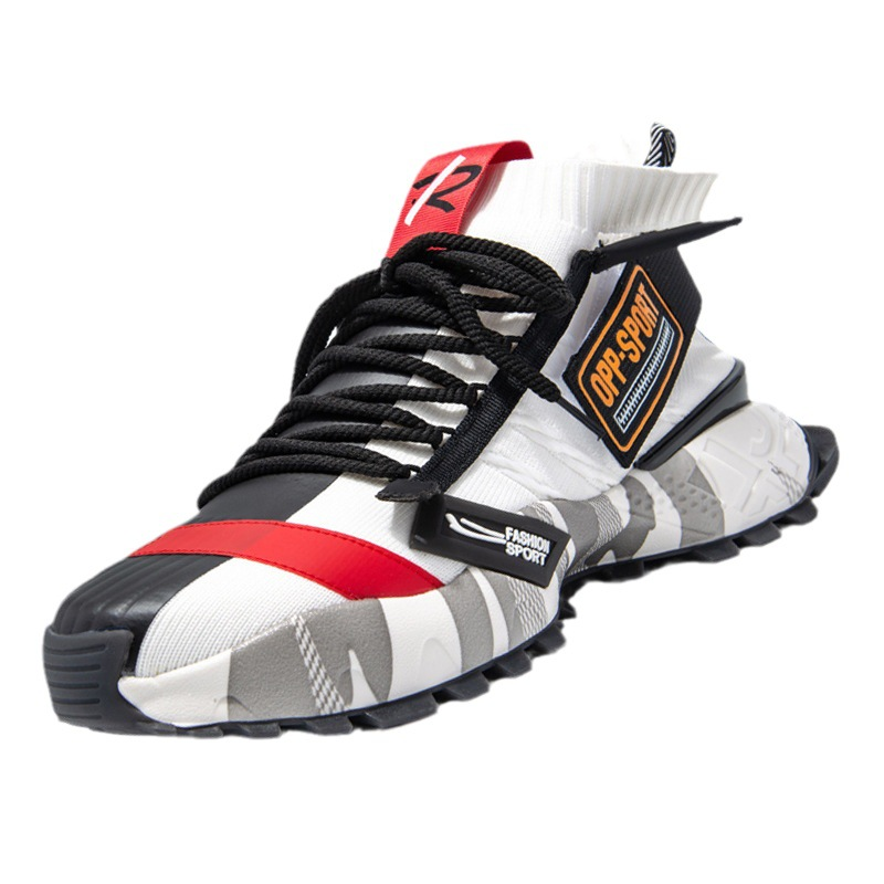 Neue leichte und atmungsaktive Mesh-Laufschuhe aus gewebtem Mesh für Herren, trendige Jugendschuhe_voghion.com