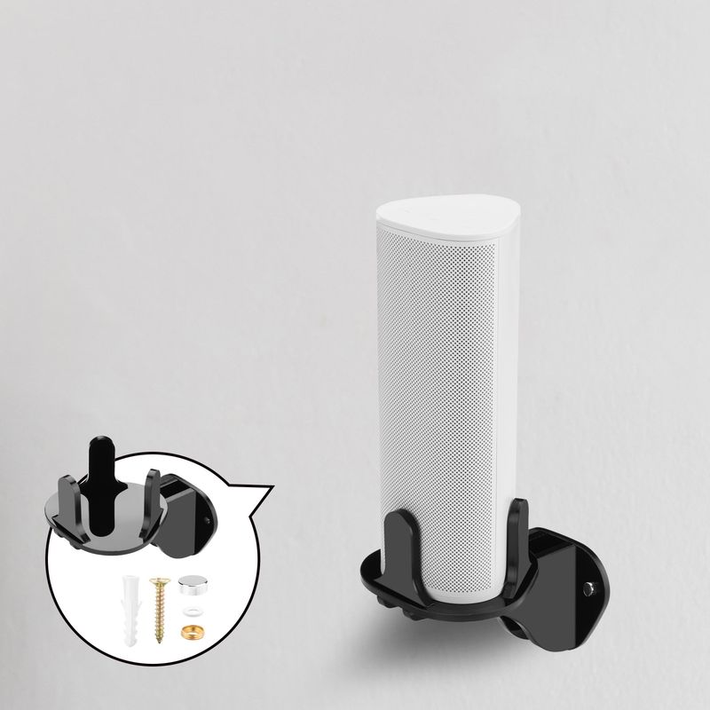 Για Sonos Roam/Roam2/Roam SL Ακρυλική βάση αποθήκευσης ηχείου τοίχου, μαύρη_voghion.com