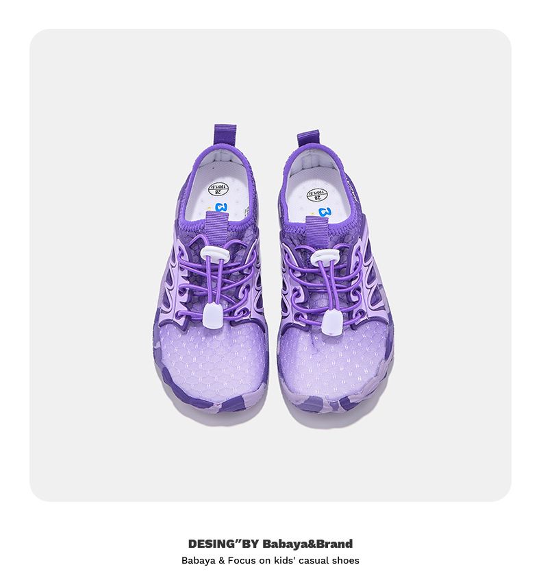 XD-YS50821 Girls' Sports Sandals, Summer New Children's Casual Breathable Running Shoes, Boys' Thin Single Mesh Shoes_voghion.com