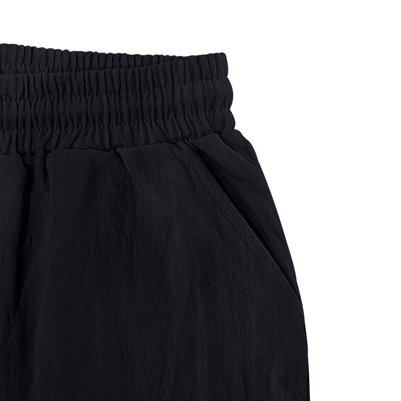 Pantaloncini da jogging casual da uomo, larghi, traspiranti, adatti alla spiaggia, con tasche multiple, adatti a tutti i giorni._voghion.com
