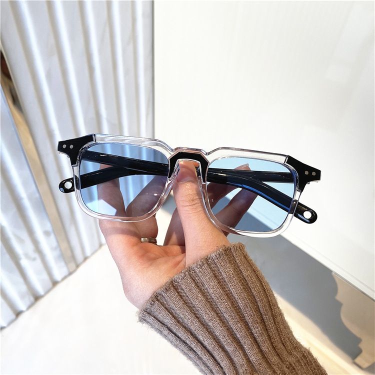 Koreanische Version des neuen Sonnenschirms kleine Box su, trendige Frauen, personalisierte Männer, Paare, rundes Gesicht, modisch_voghion.com