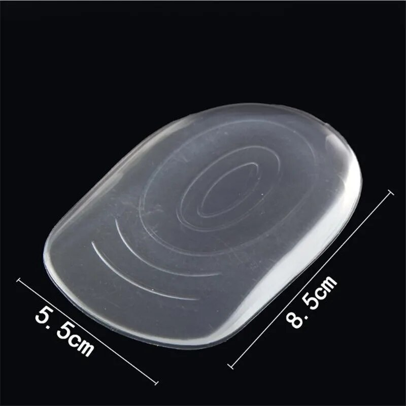 Nuove solette ortopediche in gel di silicone Cuscinetto posteriore Coppa del tallone per dolore calcaneare Cura dei piedi per la salute Supporto per cuscinetti per speroni_voghion.com