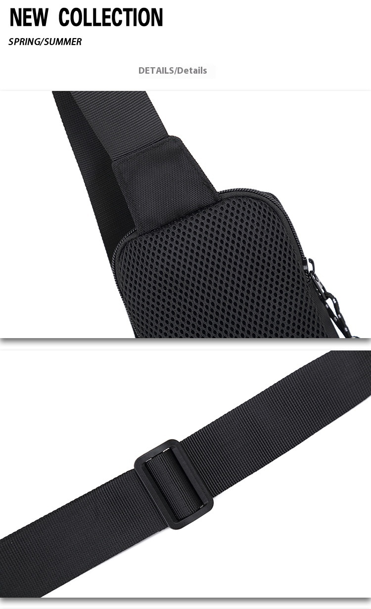 Crossbody Bag The 2024 New Model of Close-fitting Anti-theft Street Fashion Sports Mini Chest Bag Valuables Can Be Carried at Any Time_voghion.com