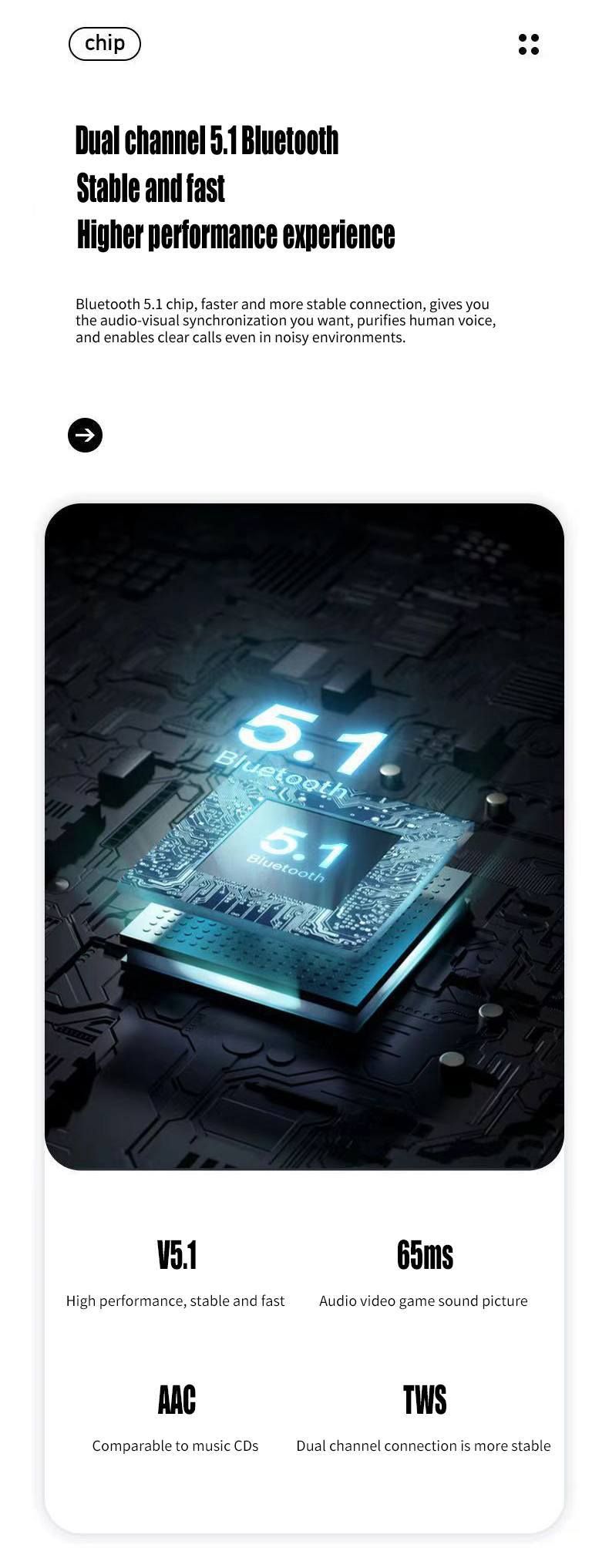 Bezprzewodowy zestaw słuchawkowy Bluetooth S900 z klipsem do ucha i redukcją szumów. Wysokiej mocy zestaw słuchawkowy do gier bez opóźnień._voghion.com