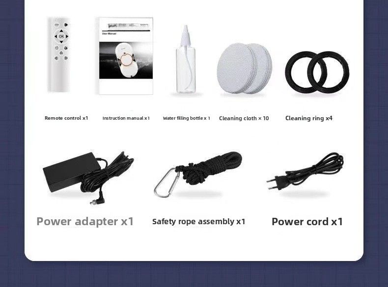 Hot Mining New Window Cleaning Machine Double Spray Water Planning Ultra-thin Intelligent Glass Cleaning Machine Household Window Cleaning Robot_voghion.com