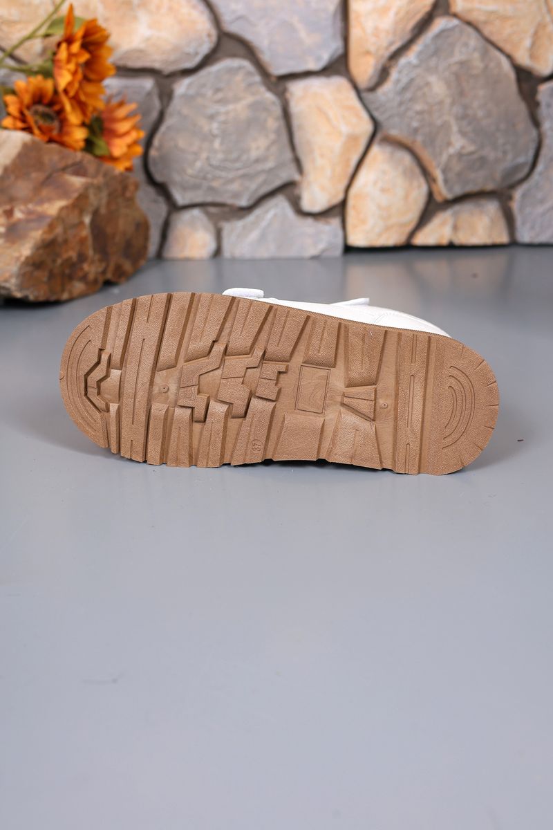 Warme Schneestiefel mit Klettverschluss, beliebte, trendige dicke Sohle, bequeme und leichte Baumwollschuhe_voghion.com