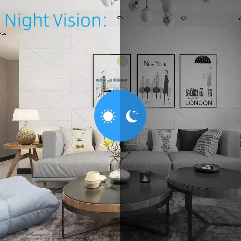 4k HD Mini Wifi Smart Home Mikrovideokamera Usynlig Nattsyn Bil Trådløs IP Fjernovervåking Kroppskamera Espia_voghion.com