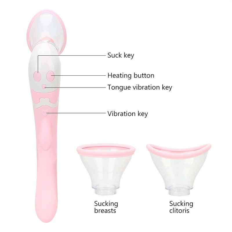 Wand Big Magic Heated Dildo Tongue Licking Vibrator For Women Breast Pump Nipple Sucker Clitoris Licks Vag_voghion.com