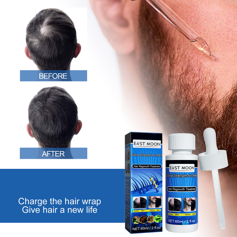 East Moon Loss Prevention Bartpflegekonzentrat für Männer für dickes und festigendes Haar_voghion.com