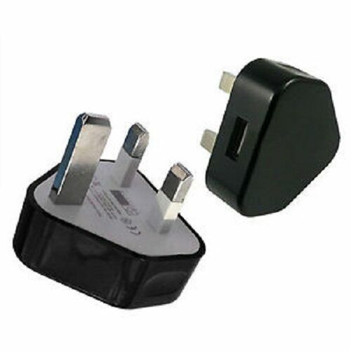UK-Stecker Netz Wand 3 Pin USB Power Adapter Ladegerät für Mobile Handy Tablet_voghion.com