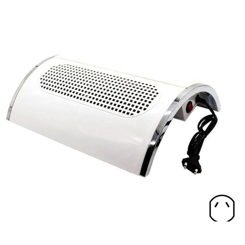 Three-Blade Fan Japanese Style 40W Nail Collector With 2 Dust Bags_voghion.com