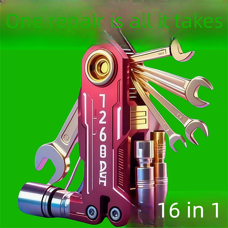 New German Multifunctional Folding Screwdriver Set Wrench Household Universal Key Combination Hex Tool_voghion.com