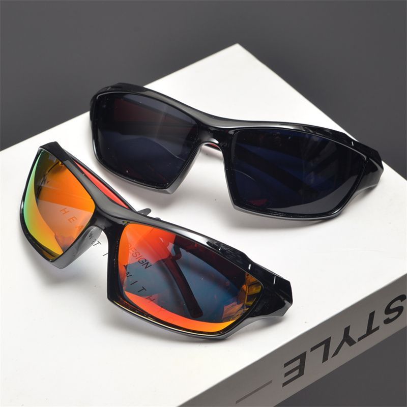Y2k Millennium Style Future Technology Sense Polarized Color Changing Colorful Outdoor Sports Sunglasses_voghion.com