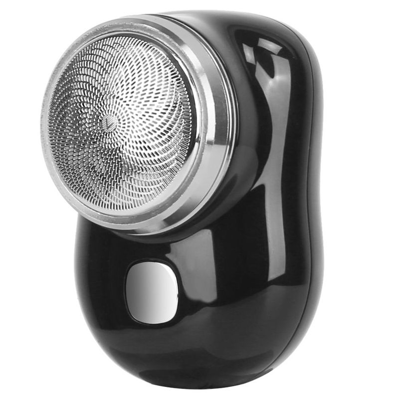 Elektrorasierer für Männer, Mini-Rasierer, tragbarer Rasierer im Taschenformat, wiederaufladbar über USB, trockene Nutzung für Zuhause, Reisen, Büro_voghion.com