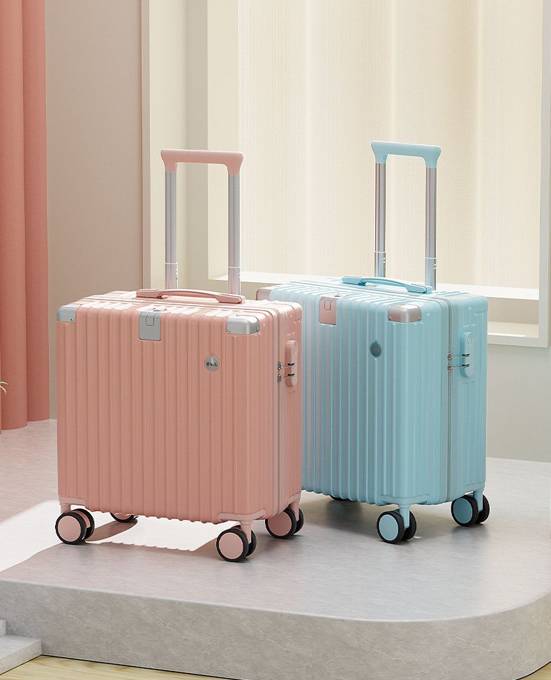 Gepäcktrolleykoffer Reescodekoffer 18 "Boardingkoffer Candy Color 20"_voghion.com