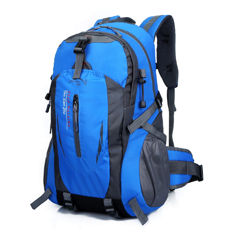 LazyZoom 【Tesoro de fábrica】Nueva mochila de viaje de nailon impermeable para senderismo al aire libre para parejas_voghion.com