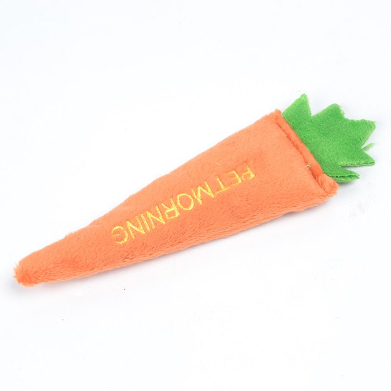 Cuscino per il mattino per animali domestici Paimoning Cat Grass Vegetable Shape Catnip Toy_voghion.com