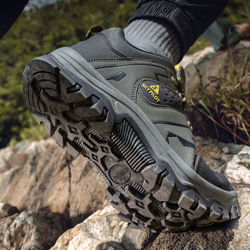 Yuekun Men's Hiking Waterproof Non-Slip Wear-Resistant Spring And Autumn Outdoor Lightweight Breathable Professional_voghion.com