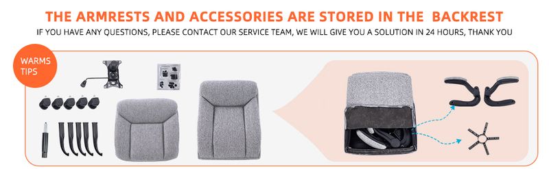 Executive Office Chair, Ergonomic Computer Desk Chair Swivel Work Chair With Flip-up Armrest, Adjustable Height, Comfortable For Office Home Gaming_voghion.com