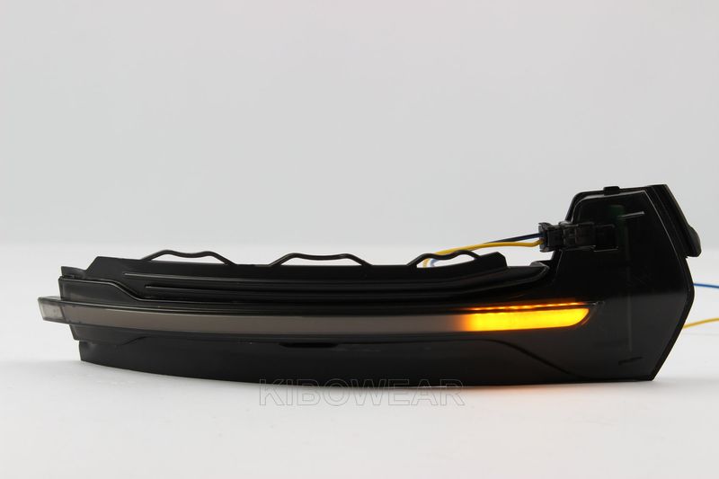 2 stk til Audi A3 S3 8V RS3 Dynamic Scroll LED Blinklys 2014 2015 2016 2017 2019 2020 Spejl Blinklys fejer_voghion.com