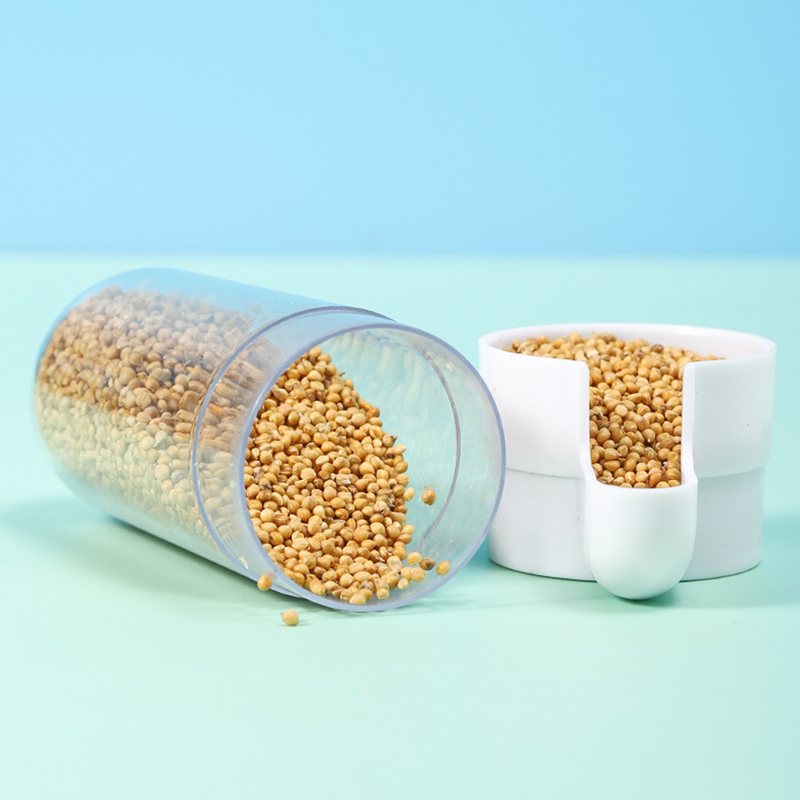 Vogel Wasser Feeder Große Kapazität Spritzwassergeschützte Transparente Behälter Pet Papagei Hängenden Futterspender Vogel Liefert_voghion.com