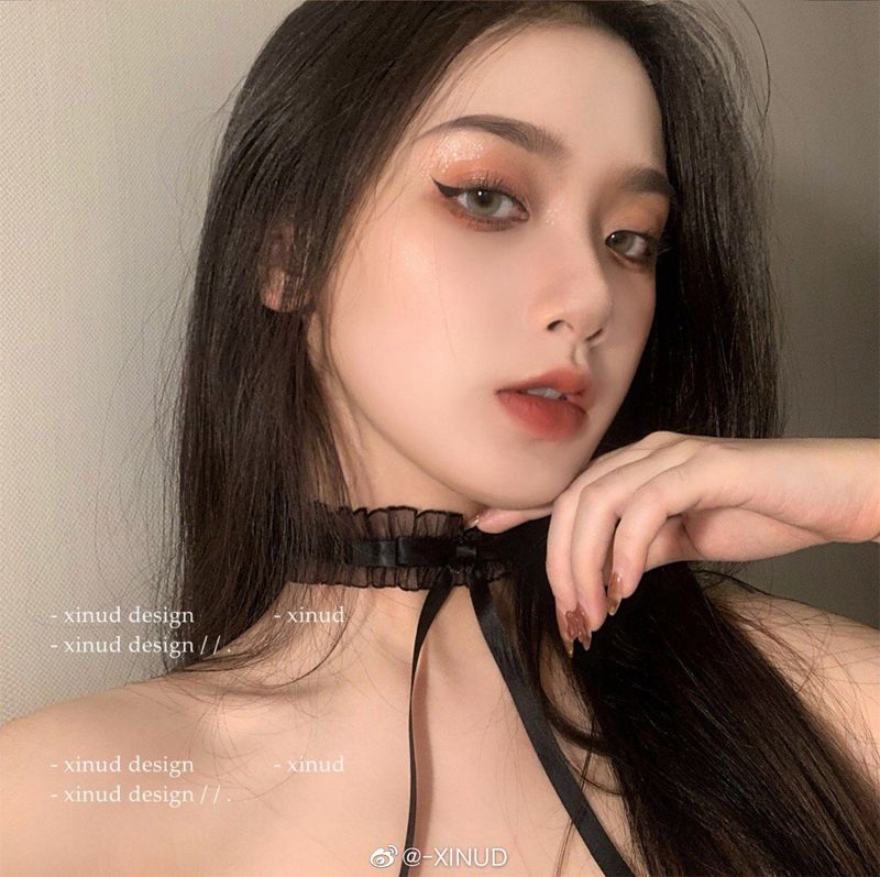 Pure Desire Lace Bowknot Necklace For Women Choker Neck Ribbon Collarbone Chain Girl Accessories Neckband_voghion.com