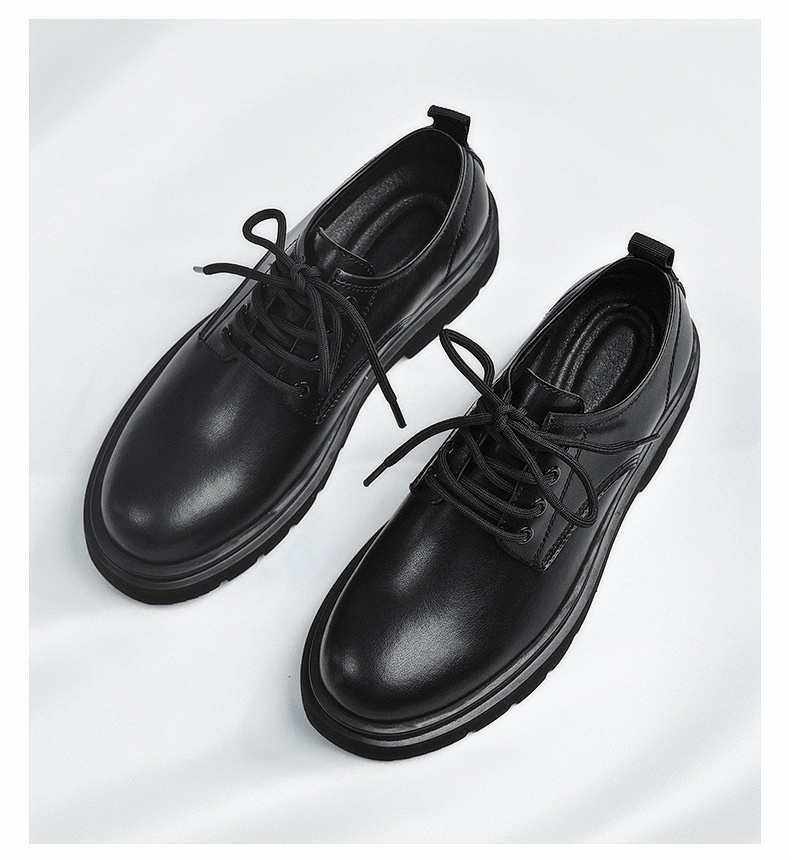 Menn Derby Oxford Patent Leather Semsket skinn Komfortabelt snøring kontorfottøy_voghion.com