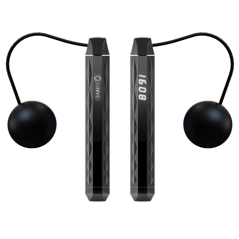 Springtouw snoerloos gewichtdragende bal intelligent tellen sport mannen en vrouwen training speciale elektronische lagers springtouw_voghion.com