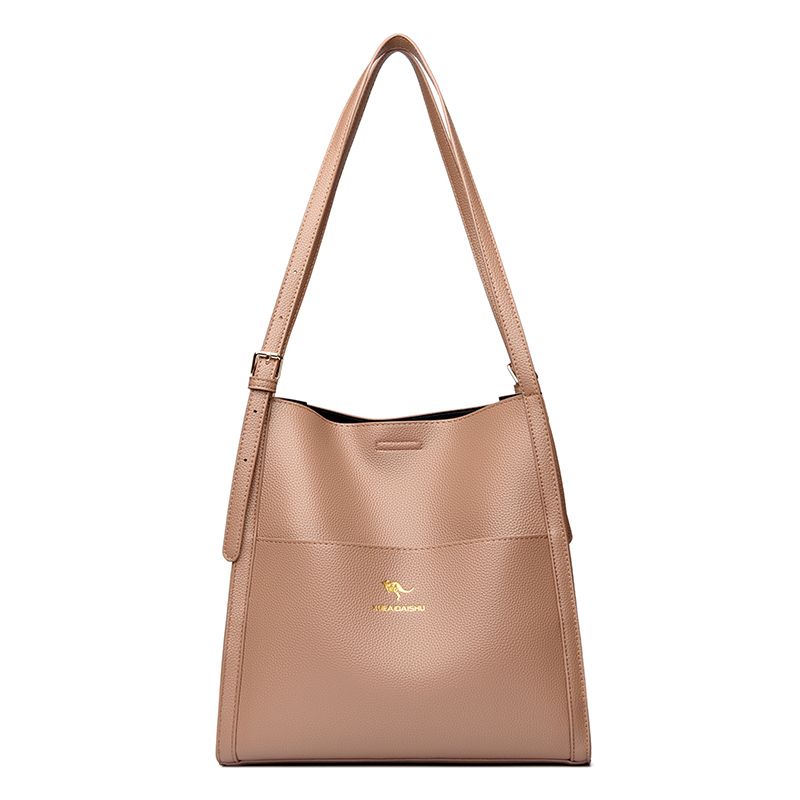 2024 New Leather Bucket Shoulder Women Purses Fashion Underarm satchel Messenger Bag For Shopping Large Capacity Tote_voghion.com