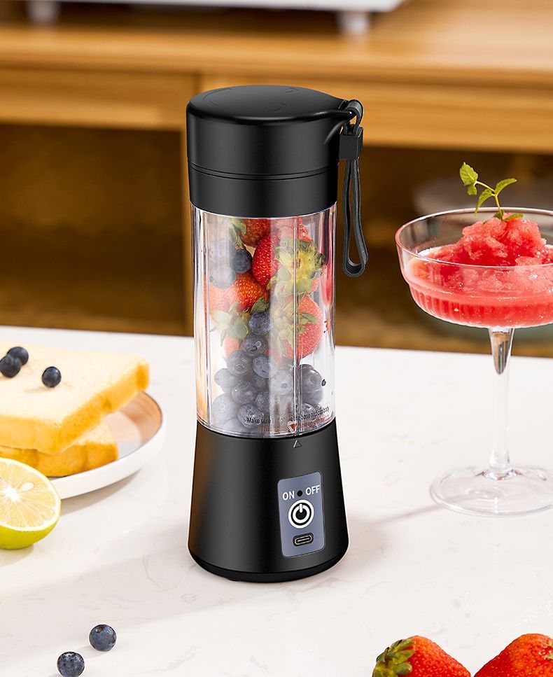 Chuman Juicer Household Small Portable Electric Maker Mini Juice Multi-Functional Fruit Juicing Cup_voghion.com
