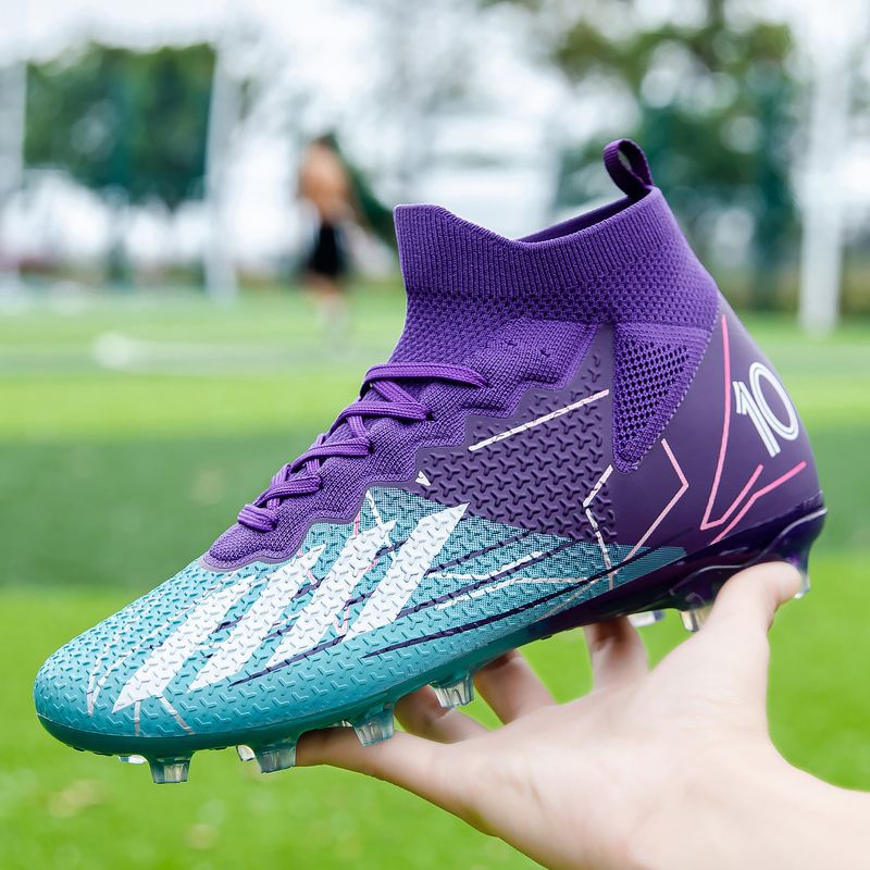 Falcon New High Top Long TF Broken Nail Zapatos de entrenamiento especiales Fútbol Edición para hombre_voghion.com