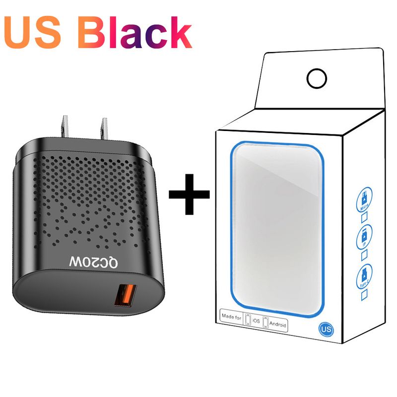 Încărcător de telefon mobil super rapid de 20W pentru festivaluri de muzică, cu conector standard britanic, australian și coreean, potrivit pentru Huawei Extreme_voghion.com