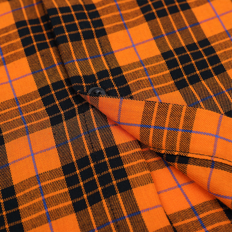 Camicie hawaiane casual da uomo transfrontaliere camicie a maniche corte da uomo del commercio estero camicie da uomo all'ingrosso camicie a quadri europee e americane_voghion.com