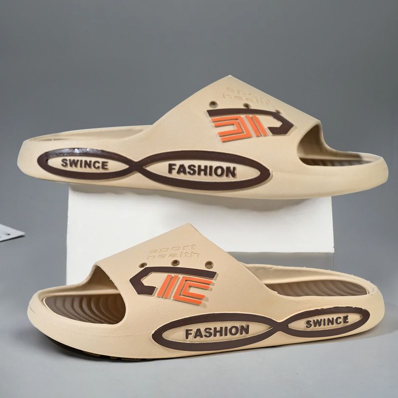 Bequeme Home Sports Edition aus Kunststoff und Gummi für drinnen und draußen, neue weiche Herren-Hausschuhe für den Sommer_voghion.com