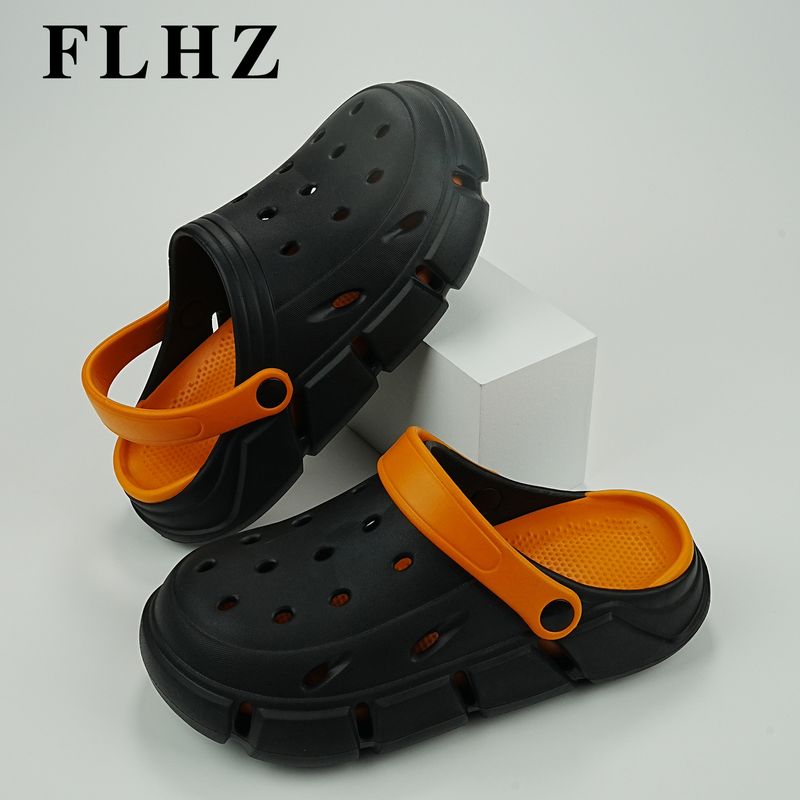 Baotou Cave Shoes, abbigliamento estivo con una sensazione di benessere per i piedi, 2025, nuove pantofole da spiaggia con suola spessa antiscivolo in EVA per uomo_voghion.com