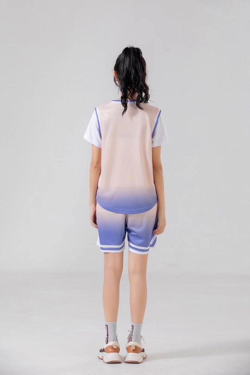Taobao Short sleeved Basketball Suit Set for College Students Competition Jersey Men's and Women's Printed Team Uniform_voghion.com