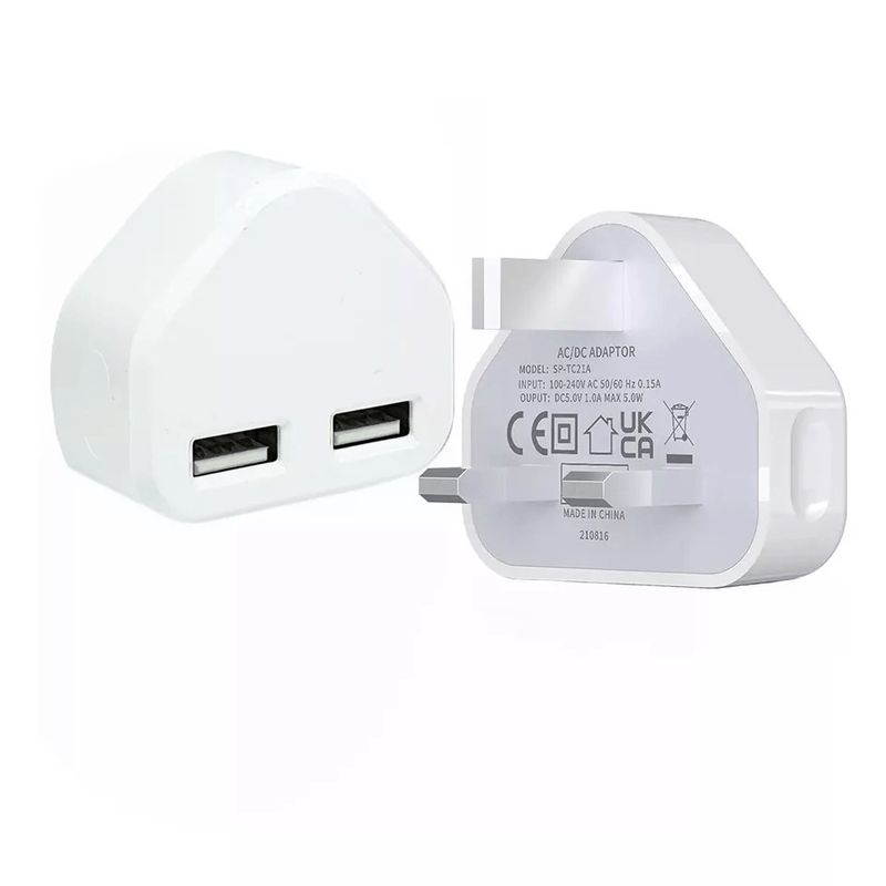 Für IPhone 16 15 14 13 12 Pro Max Dual USB Stecker Adapter Schnelle Ladegerät Kopf Lot_voghion.com