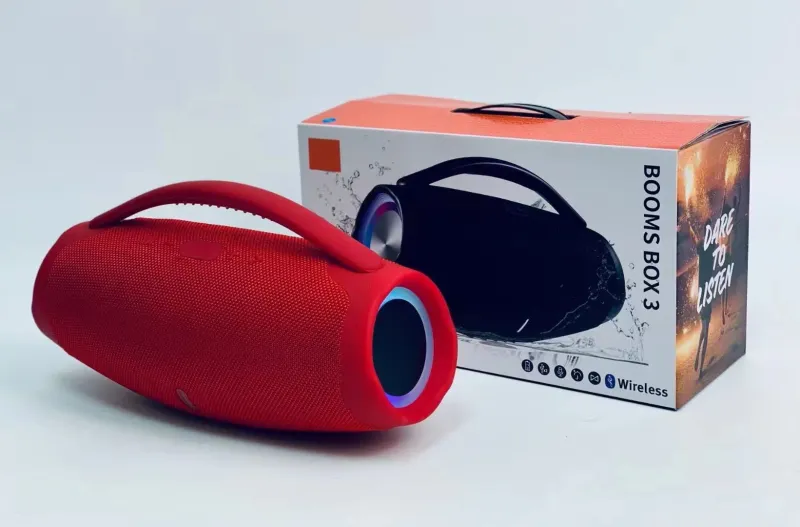 Caixa De Som 100W Hochleistungs-Bluetooth-Lautsprecher Tragbarer Außensubwoofer 3D-Stereo-Surround-Sound-Säulen-Musikzentrum_voghion.com