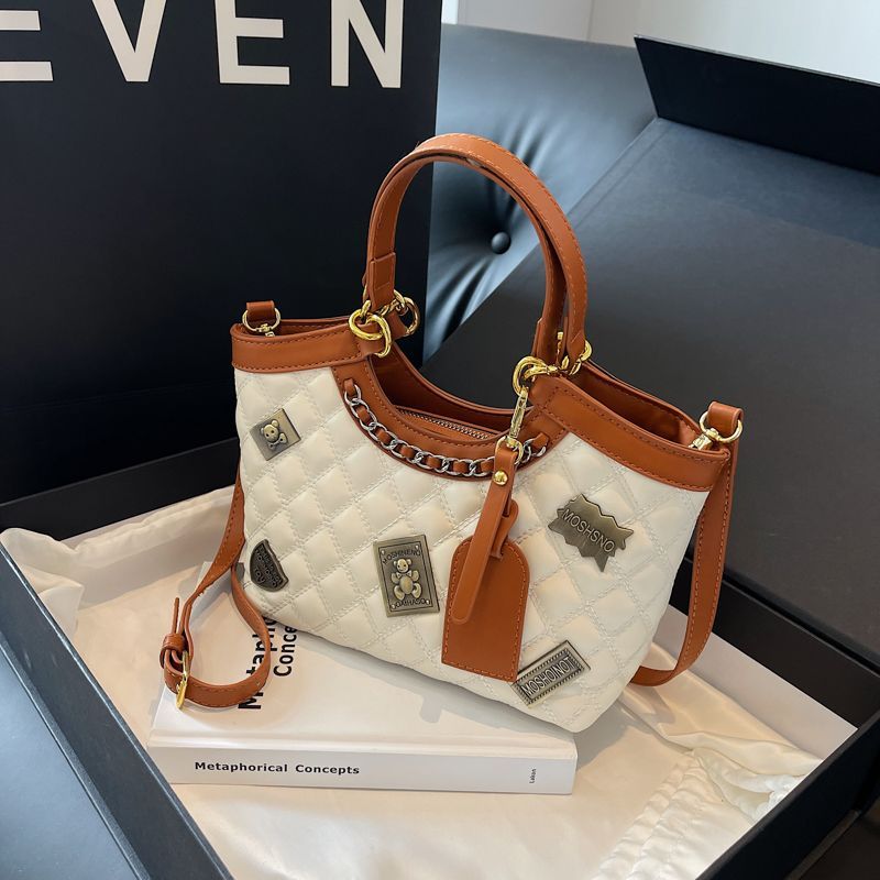 Xiaoxiangfeng Lingge Borsa da donna Borsa a tracolla di grande capacità Borsa a tracolla versatile per pendolari_voghion.com