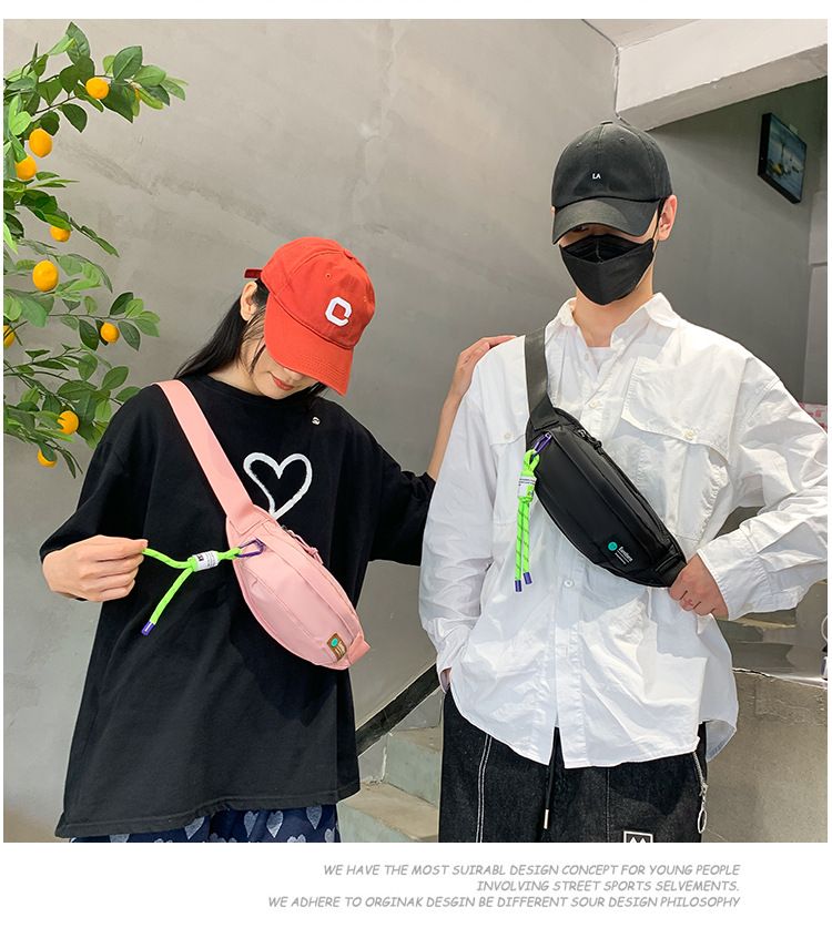 Waist sports running phone multifunctional crossbody men's and women's high-end chest bag, adjustable multi-layer small_voghion.com