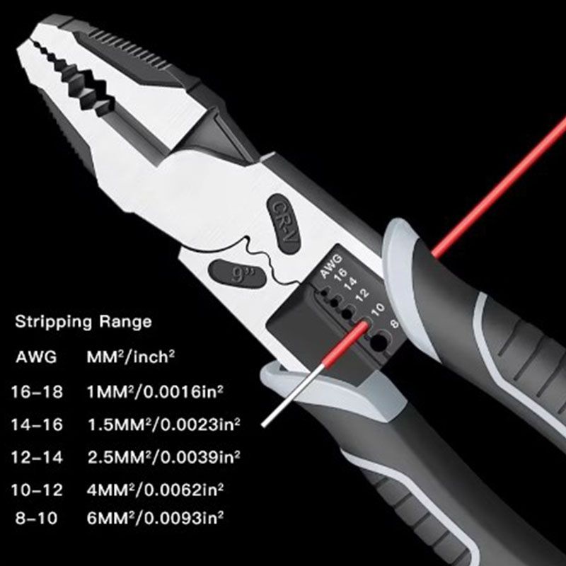 Multifunctional Universal Diagonal Pliers Hardware Wire Cutters Professional Electrician Anti Slip Durable Repair Tools Pliers_voghion.com