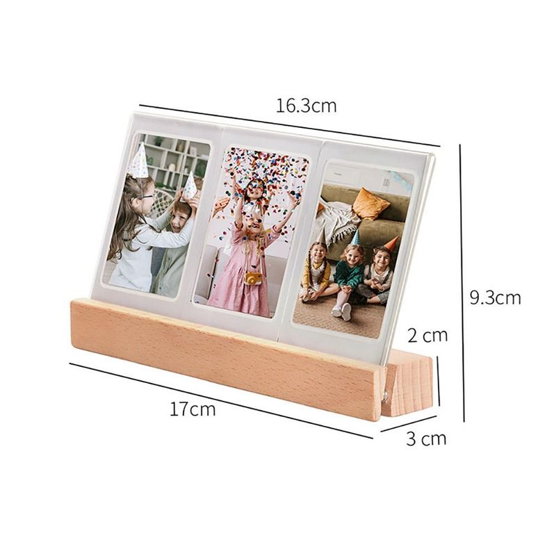 For Fujifilm Instax Mini 12 11 9 8 EVO Fuji In 1 3 Inch Frame Acrylic LED Light Photo Table Instant Film Camera_voghion.com