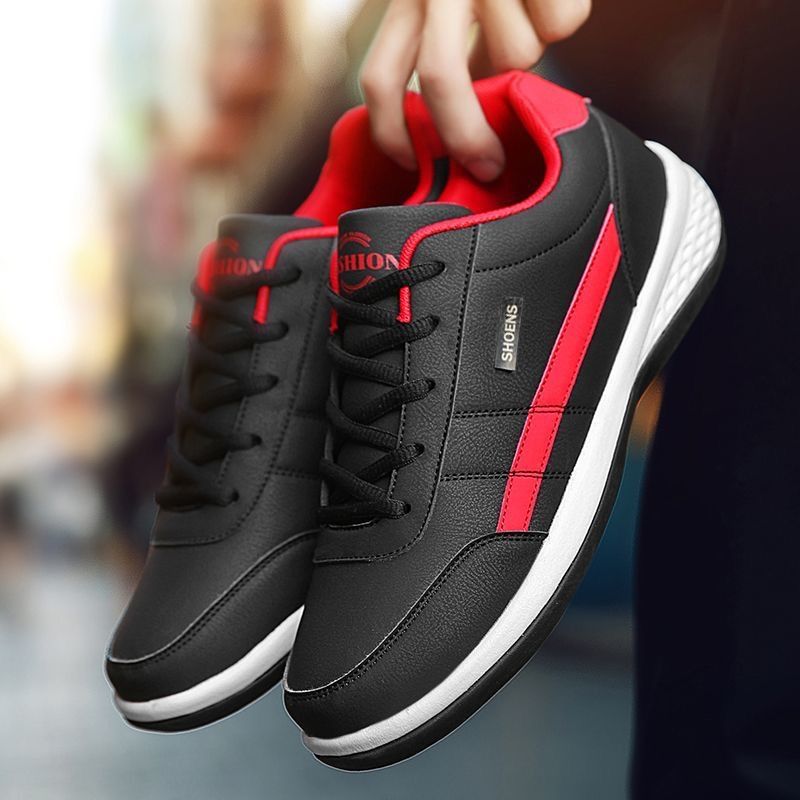 Waterproof casual sports shoes board shoes young men soft-soled non-slip work shoes_voghion.com
