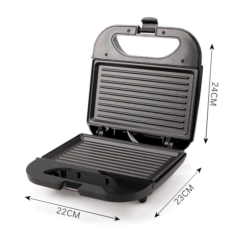 Home Sand Frühstück Doppelseitiges Braten und Backen Toast Brot Maschine, Multifunktionales leichtes Essen Waffeleisen_voghion.com